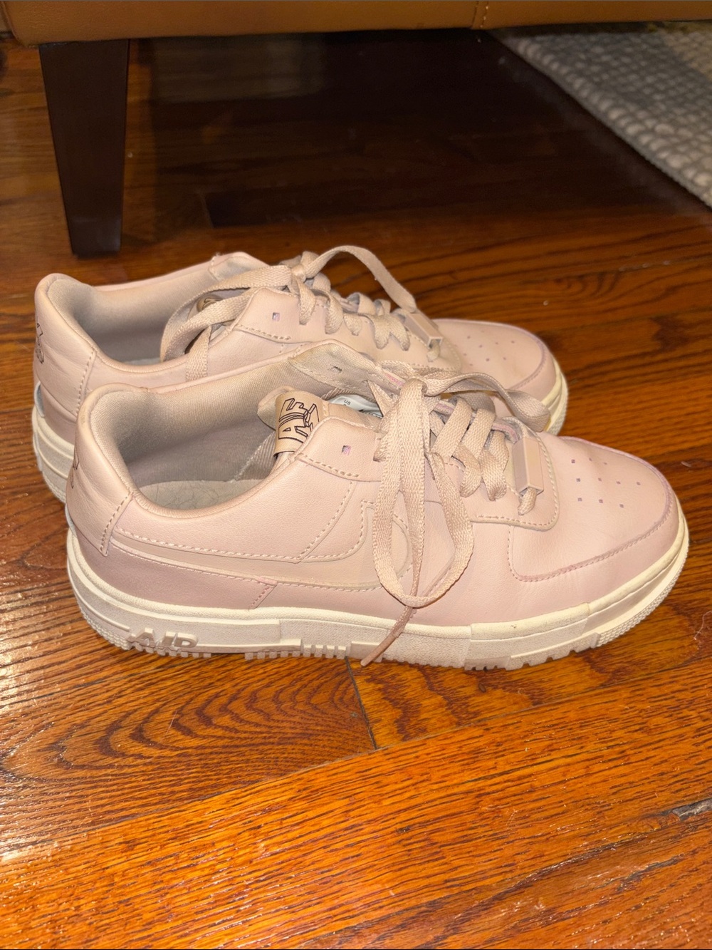 Nike Women’s Airforce Sneakers in Pale Pink